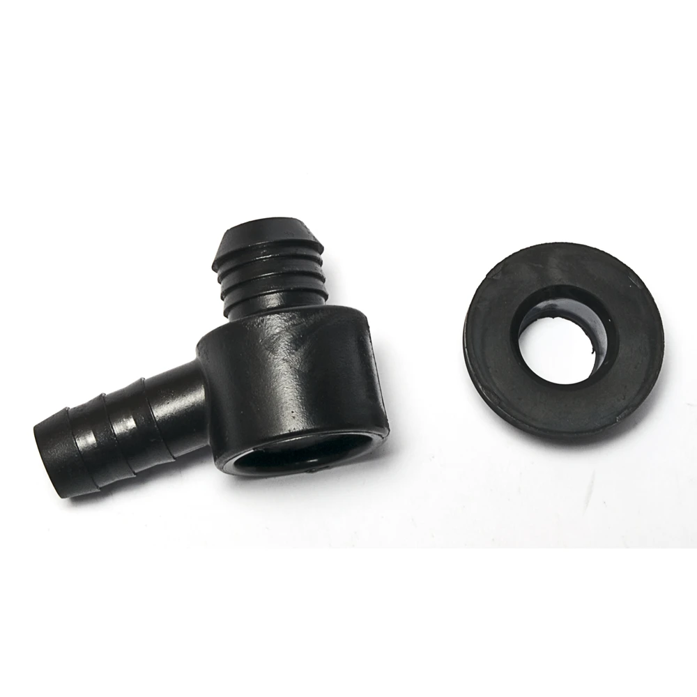 VALVULA SERVO FREIO FIAT 147/TIPO/TEMPRA - CHRYSLER POLARA P/SERVO VARGA - PRETA