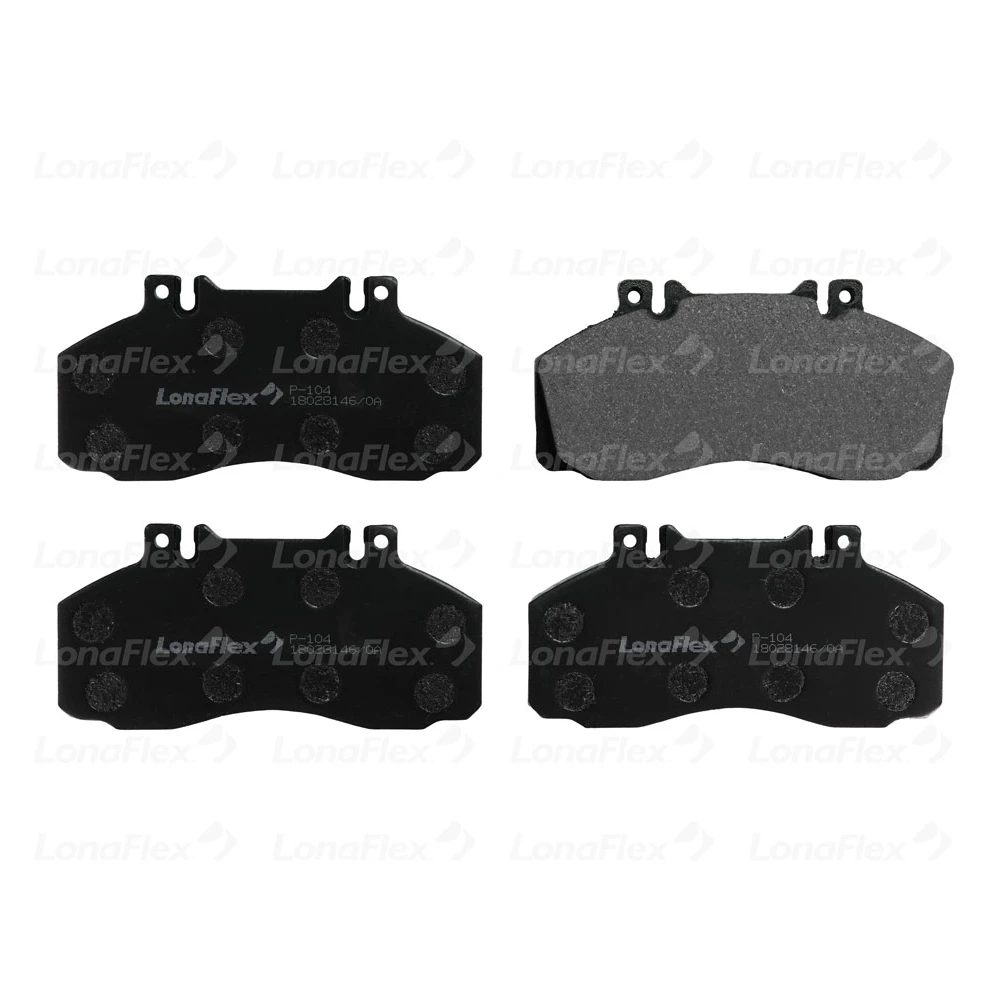 PASTILHA DE FREIO MB 709/710/912/914 - 1114 6X2 - DIANTEIRA