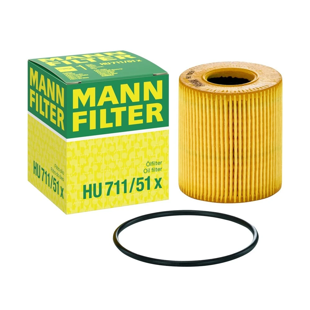 ELEMENTO DO FILTRO DE ÓLEO MANN-FILTER - HU 711/51 X