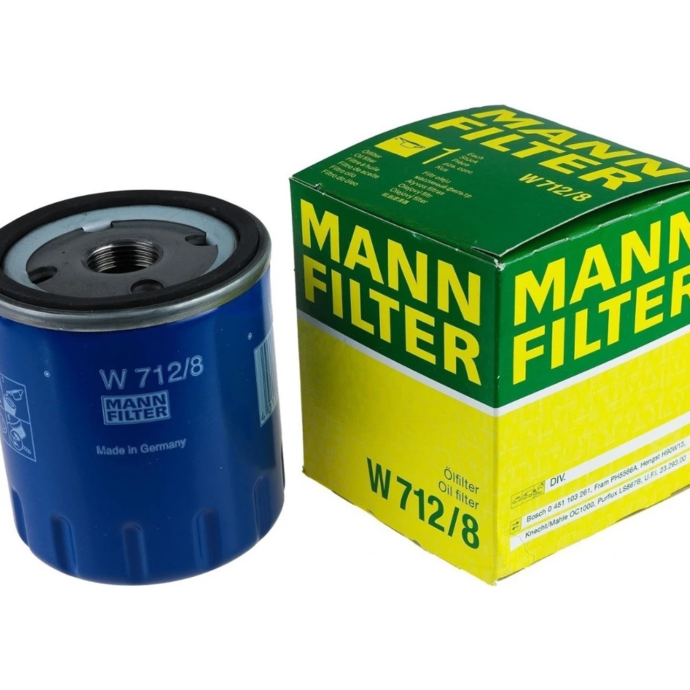 FILTRO DE ÓLEO MANN-FILTER - W712/8M