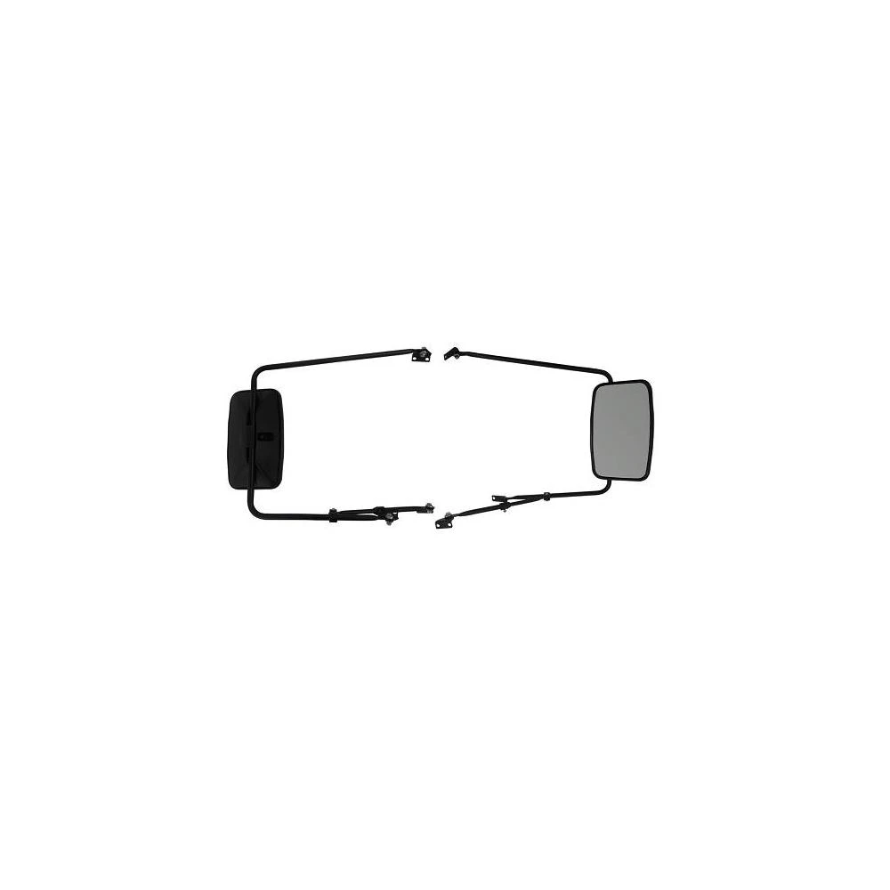 RETROVISOR DIREITO / ESQUERDO PRETO COMPLETO BEPO - D642