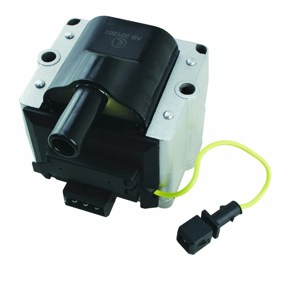 BOBINA DE IGNIÇÃO AUDI 100 90/94 SEAT CORDOBA 94/02 IBIZA 99/ VW GOLF/PASSAT/POLO - 3 PINOS COM FIO