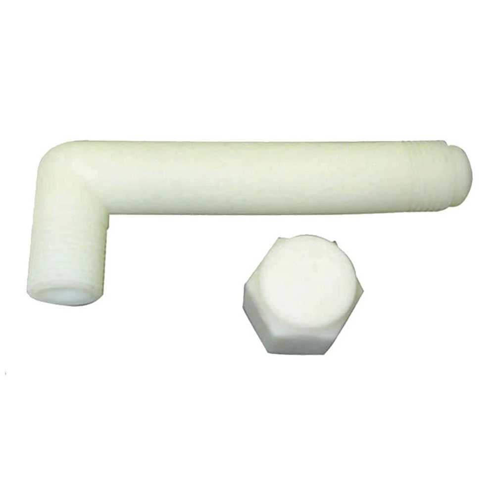KIT DE COTOVELO DA BOMBA D'ÁGUA COM TAMPÃO LONGO KIT & CIA - 30439
